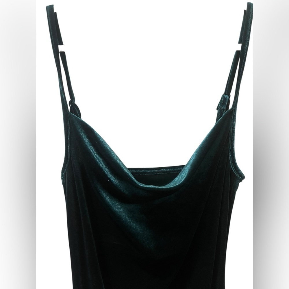 SHEIN Dark Green Maxi Dress - Picture 3 of 4